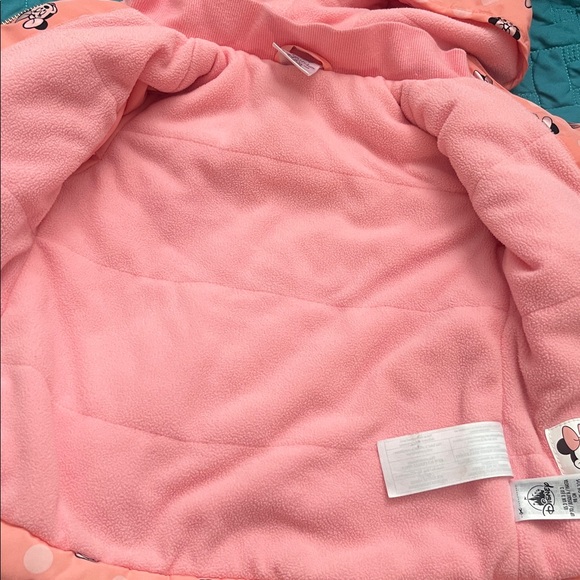 Disney Minnie Mouse insulated rain jacket size 3 T - Picture 8 of 8